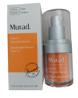 Murad Environmental Shield Vita-C Glycolic Serum .5 oz NIB