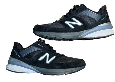Size 11 - New Balance 990v5 Made In USA Black
