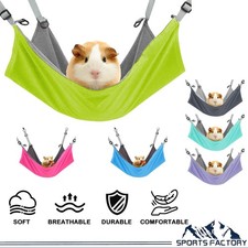 Small Animal Pet Hanging Hammock Removable Cage Bed Swing Toy for Guinea Hamster