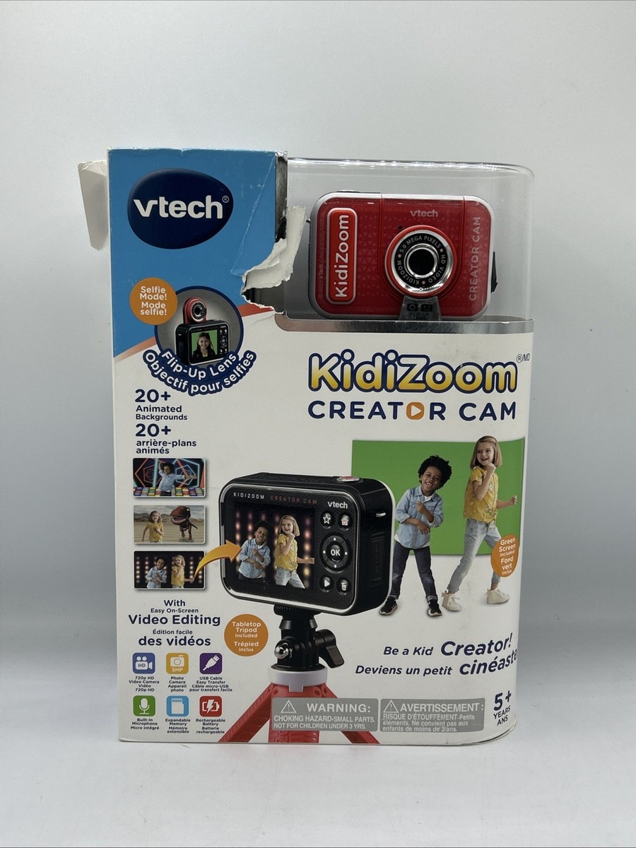 Kidizoom Vtech Creator Cam Reviews VTech KidiZoom Creator Cam HD Video Camera W/ Green Screen – NEW Sealed 