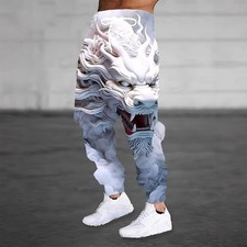 Autumn New Men's Casual Pants, Sweatpants 3D Digital Printing