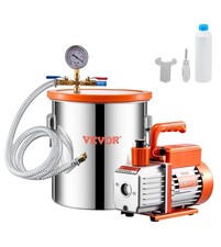 VEVOR 5 Gal. Kit camera degasaggio pompa vuoto monofase 3,5 CFM 