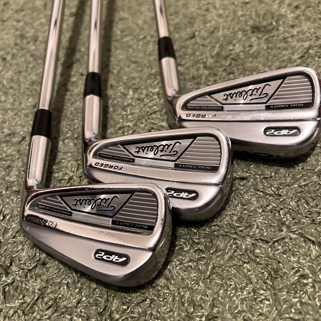 Titleist AP2 4-PW Iron Set Modus 105 R Flex New Grip 7 Clubs First Gen