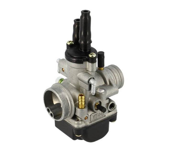 Carburateur TUN'R type PHBG 19 mm rigide pour moteur mobylette scoot
