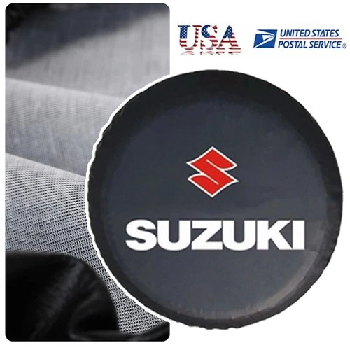 For Suzuki Car Spare Tire Cover, Spare Wheel Cover, Dust-proof Pouch Protector