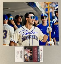 SEATTLE MARINERS- DOMINIC CANZONE AUTOGRAPH 8x10 FORKS-UP PHOTO JSA CD81616