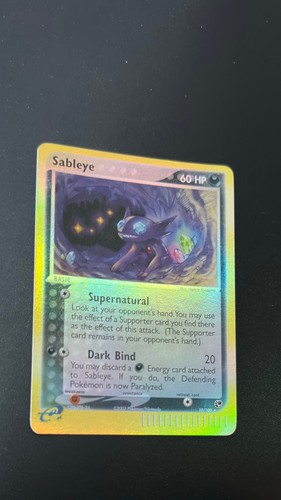 Sableye Holo Rare Sandstorm 10/100 LP (Ask for Photos)