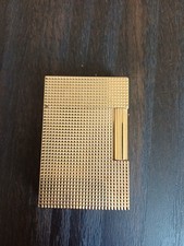 accendino S.T  Dupont  Placcato oro punta di diamante perfetto