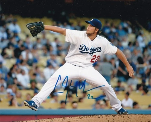 CLAYTON KERSHAW SIGNED AUTOGRAPH 8X10 PHOTO LOS ANGELES DODGERS
