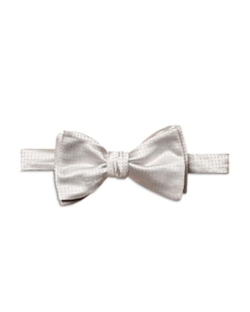 Eton Pin-Dot Silk Bow Tie - Self-Tied