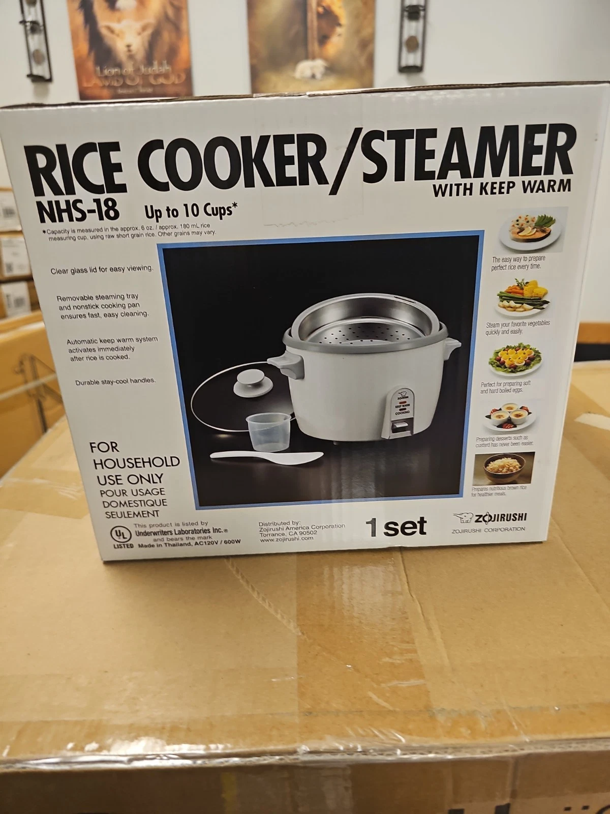 zojirushi rice cooker with steamer