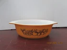 Vintage PYREX 1 1/2 Qt  Casserole Dish OLD ORCHARD No. 043 Baking Bowl No Lid