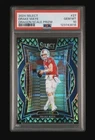 2024 Panini Select - Concourse Drake Maye #27 Dragon Scale Prizm /81 (RC)