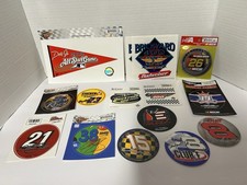 Énorme lot de 15 autocollants vintage NASCAR Dale JR WWF Rock Tony Stewart Brickyard