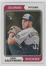 2023 Topps Heritage High Number SP Karl Kauffmann #712 0vp1