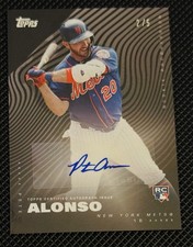 2019 Topps On Demand Pete Alonso Auto #2/5 Rookie Progression Mets RC