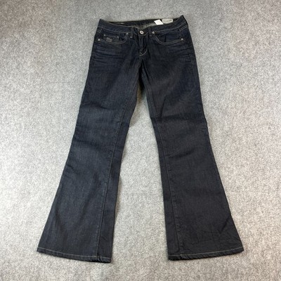 G-Star Damen Jeans Bootcut Flare 30 30 UK 10 Dunkelblau Denim Bell Cut Low Rise