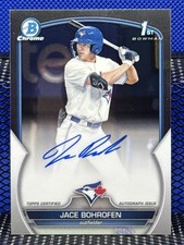 2023 Bowman Chrome JACE BOHROFEN Toronto Blue Jays 1st Bowman Auto