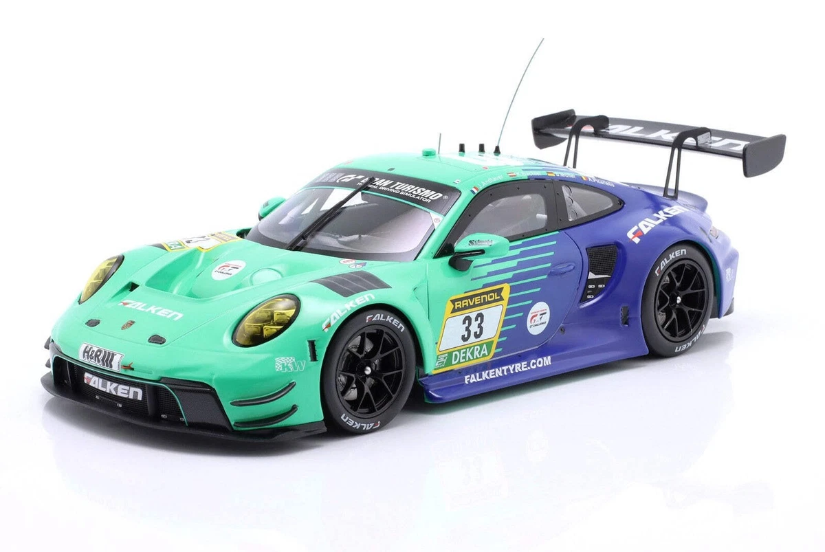 IXO 1/18 Porsche 911 GT3 R Nurburgring 2019 #8 Slooten - Diecast Occasion