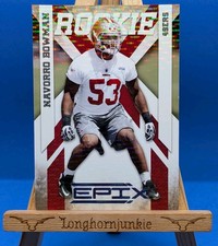 2010 Epix Platinum /50 Navorro Bowman RC rookie card San Francisco 49ers Panini. rookie card picture