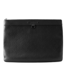LOUIS VUITTON Pochette Discovery Monogram Shadow Noir M62903