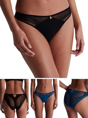 Aubade X Cindy Bruna Sumptuous Waves Italian Brief Mid Rise Knickers Underwear