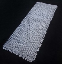 Knitted Goat Down Orenburg Shawl Scarf With Embroidery Handmade