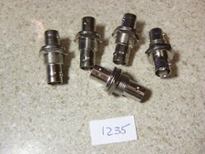 Lot of 5 50 Ohm BNC Bulkhead Connecotor Female-Female - New