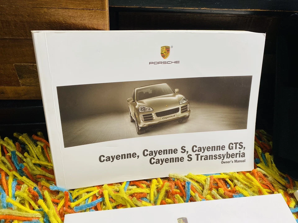 LIMPIO⭕️ 2010 PORSCHE CAYENNE S TRANSSYBERIA GTS JUEGO MANUAL DEL PROPIETARIO + NAVEGACIÓN PCM BK Foto 3 de 4