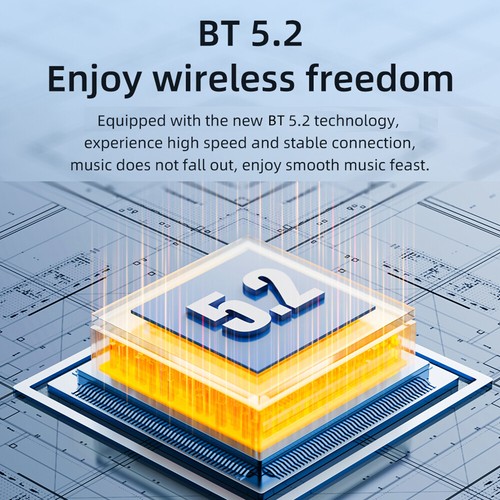 S76 Portable Speaker with 5.3 Technology Waterproof & K6O4 - Bild 8 von 12