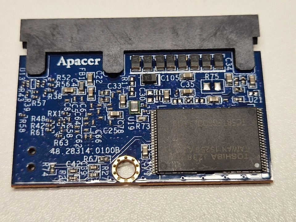 16GB SATA SSD 1.8" 4.6cm DOC DOM HARD DRIVE APACER 8C.F1DD2.LR10B FOR HP T610 V3 - Image 4 of 4