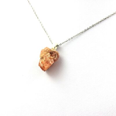 A Bijoux Rohcollier Rosen Fluorit 23.96 ct Unikat
