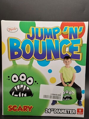 Toyrific Scary 24'' großer Jump n Bounce Ball grün - verpackt