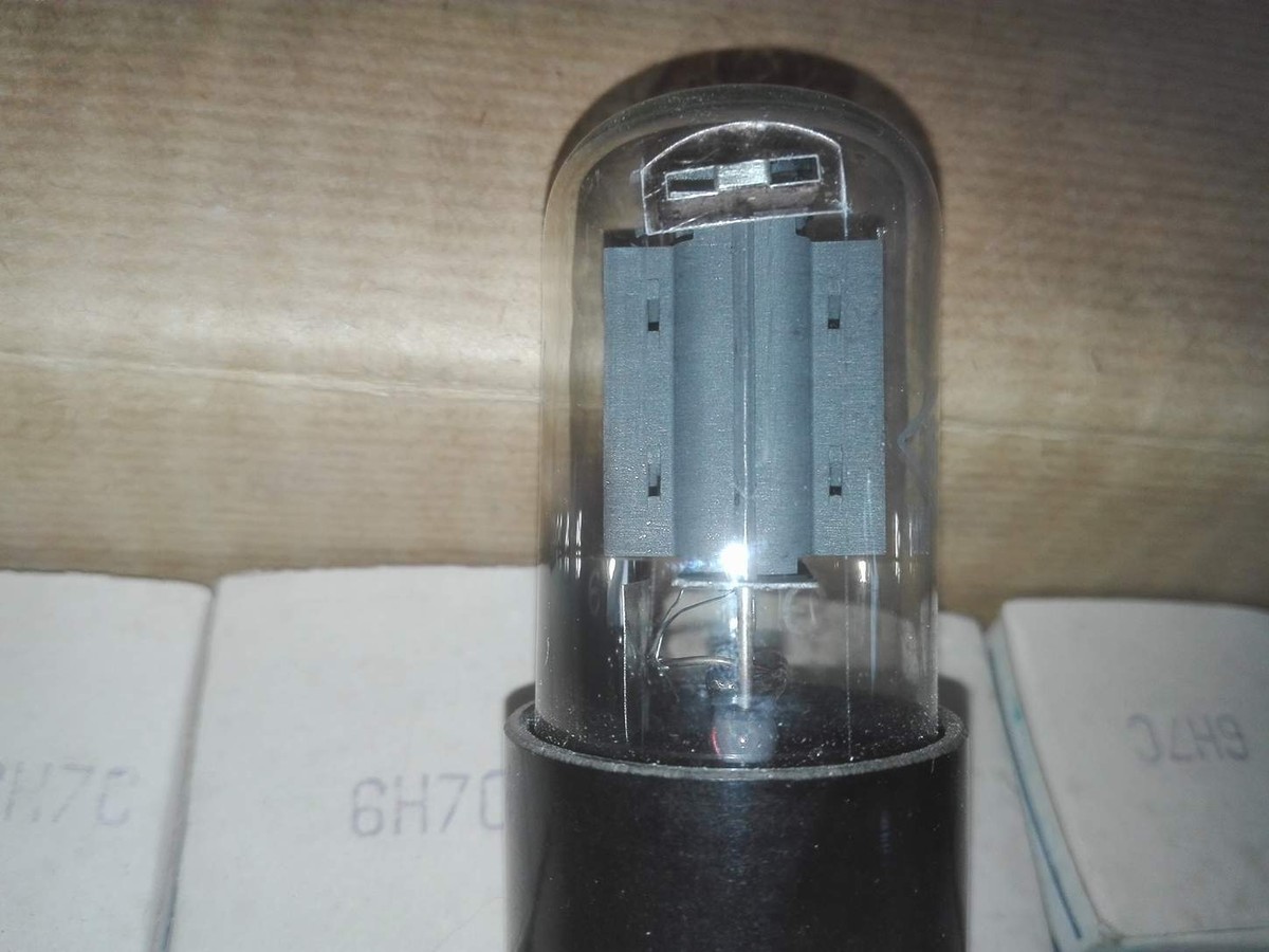 Lot De 4 Tubes électroniques 6N7S / 6N7GT Double Triode - Soviétique NOS Des Années 60