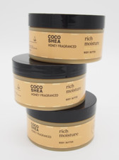 6 Bath Body Works COCO SHEA HONEY Fragranced Rich Moisture Body Butter 6.5oz