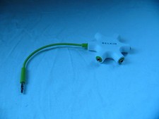 Belkin Headphone Splitter Rockstar 5 Jacks 3.5mm Audio Sound