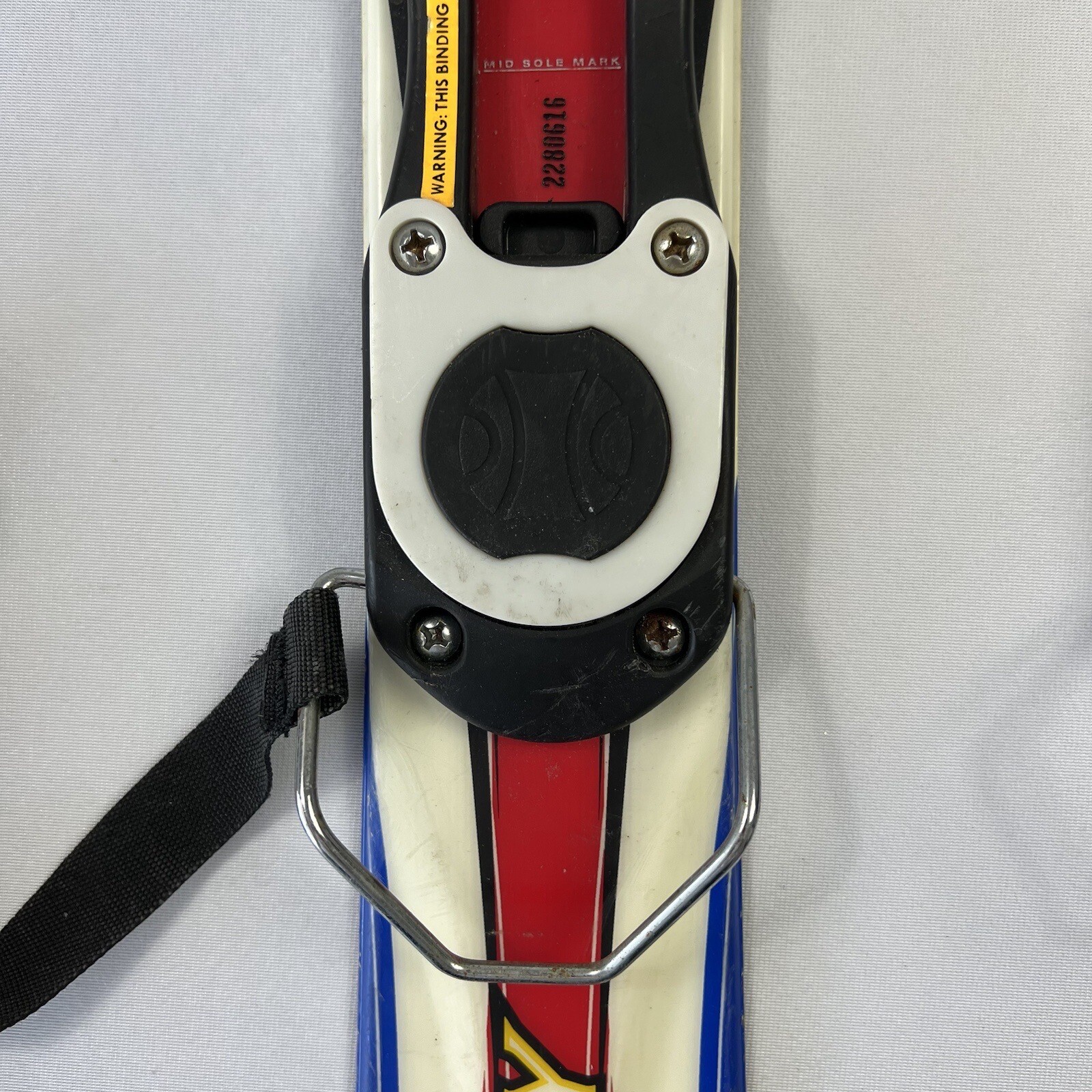 K2 Fatty Snow Blades Winter Skis w/Bindings Red White Blue 34" eBay