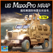 TRUMPETER 00815 1:16 US M-ATV MRAP Digital Proportional Radio Control model kit