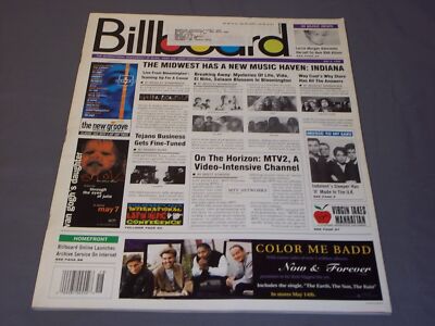 1996 MAY 4 BILLBOARD MAGAZINE - HOT 100 CHARTS - ROCK POP MUSIC - R 1090