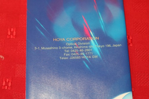 Hoya - Filters for Still & Video Cameras - Catalogue - Vintage - Picture 3 of 4