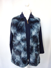 Jacke Pelz Stil Chinchilla Gigliorosso ITALIE Größe XL FR46 US14 UK18 EU44