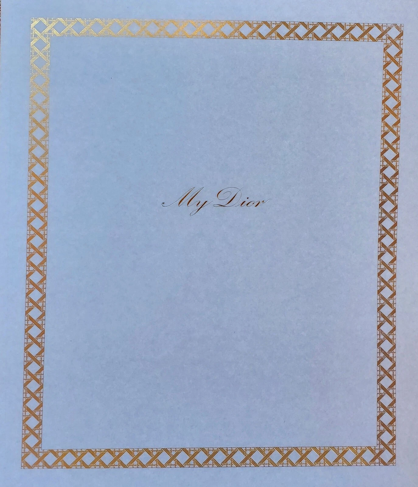 2012 « My Dior » ~ Photos et catalogue de bijoux Dior Joaillerie ~ 29 Pgs~ Christian Dior ~ CD