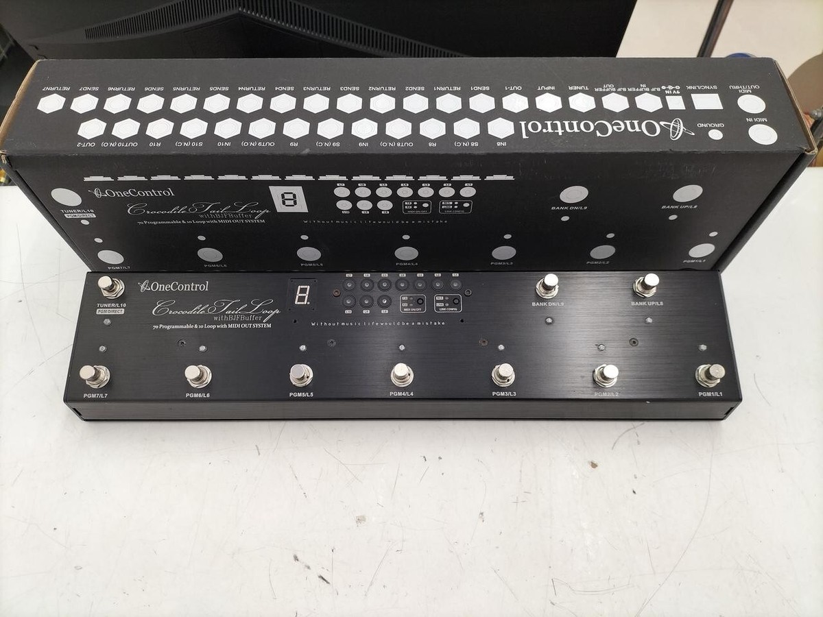 One Control Crocodile Tail Loop OC10 Programmable Switcher Used