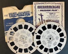 View-Master Reel 1550  1552 Passion Play Oberammergau, Germany Booklet