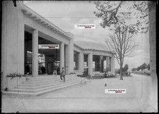 Vecchia Cornice In Vetro Per Foto Nere E Bianche 13x18 Cm Vittel Fonte D'Acqua