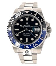 Rolex Gmt-Master II 126710BLNR Batman 40mm Ss Nero/Blu Ceramica Lunetta Unworn