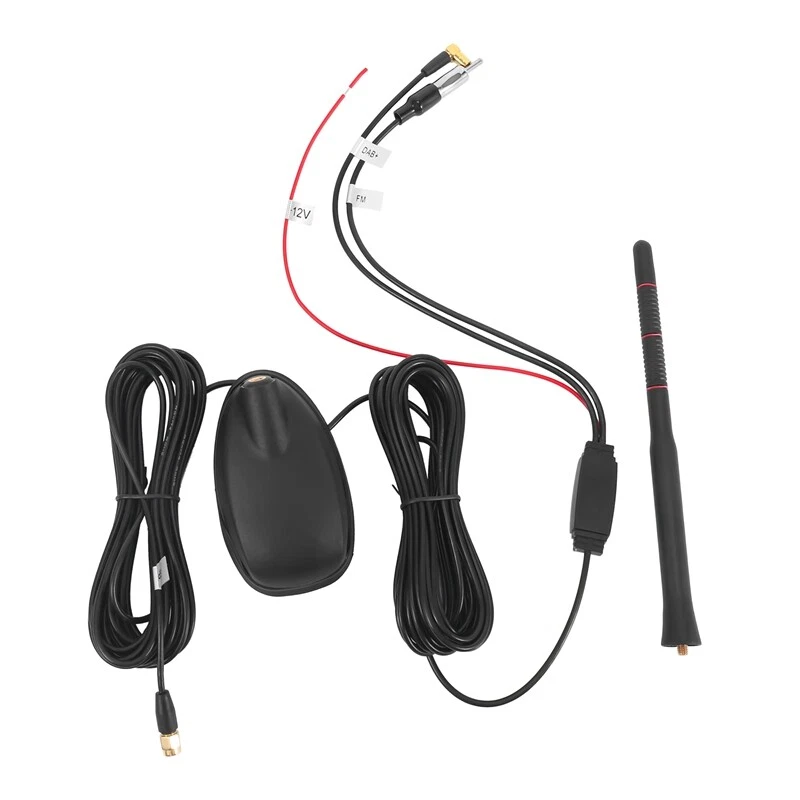Amplified cheap car antenna