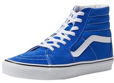Vans SK8 Hi Dazzling Blue Womens Suede Skate Trainers Boots