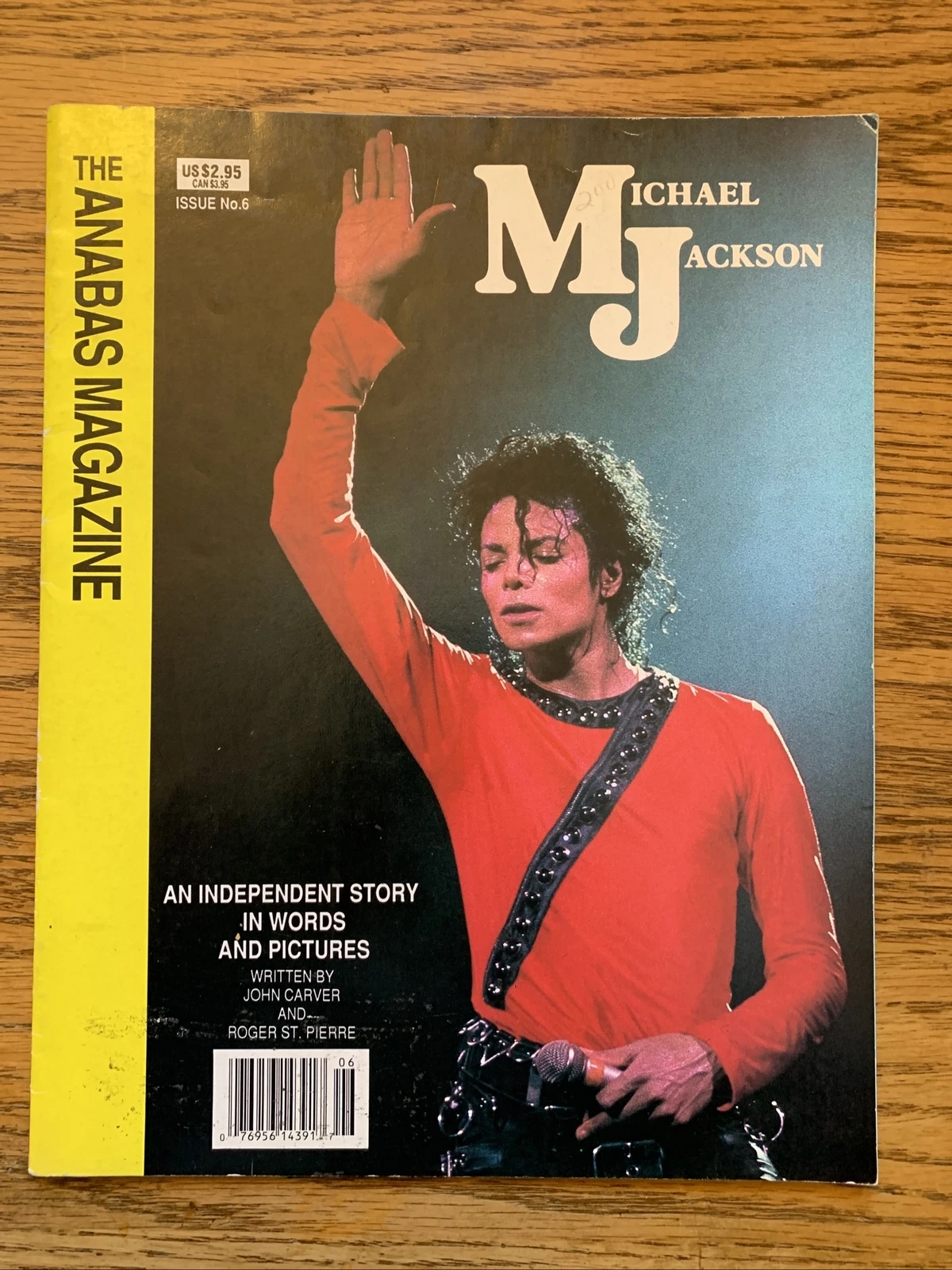 Michael Jackson UK Anabas Magazine Issue #6 England UK - 画像1/9