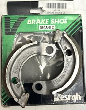Brake Shoes, VB-134, Vesrah, Semi-Sintered Metal, Fits: Honda, Yamaha